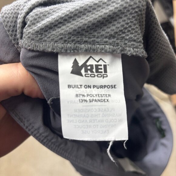 REI Pants Womens 8 Gray Performance Tapered Hiking Pant Outdoors Lightweight - Picture 10 of 12
